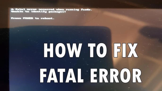 How to Fix "A Fatal Error Occurred When Running Fusee" on Nintendo Switch