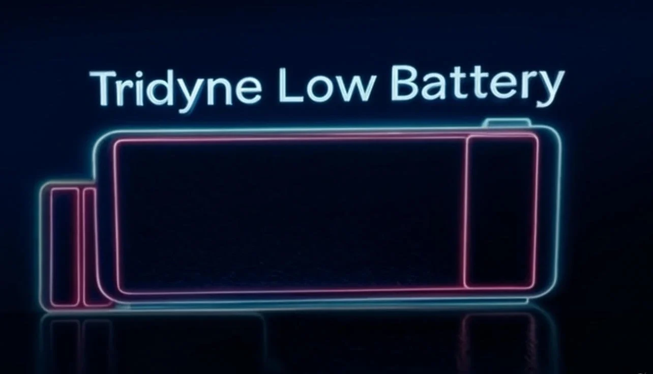 How to Solve Tridyne Low Battery Problems